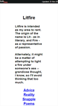 Mobile Screenshot of litfire.com